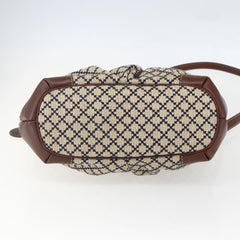 Gucci Sukey Top Handle Satchel Diamante Canvas