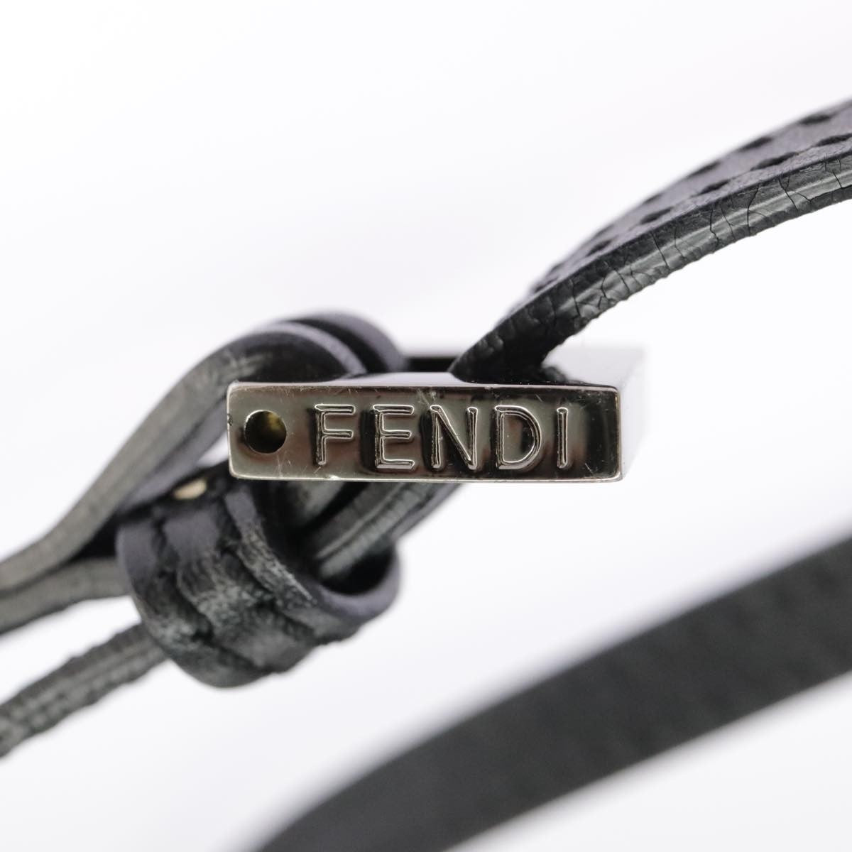 Fendi Mamma Baguette Shoulder Bag Canvas