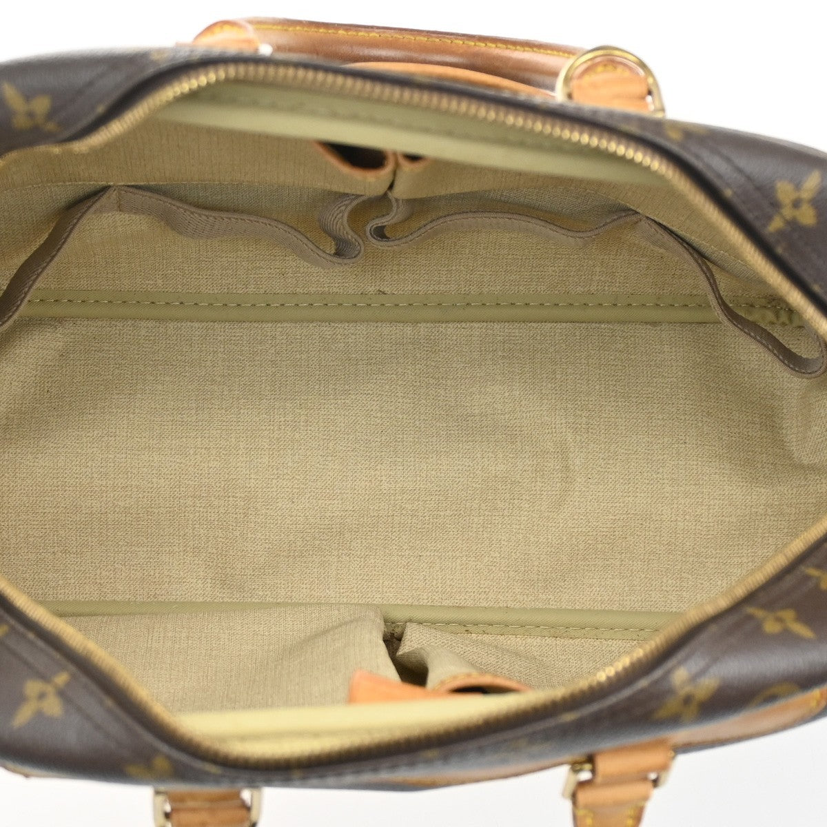 Louis Vuitton Deauville Handbag Monogram Canvas