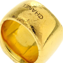 Chanel Vintage Square CC Ring Resin