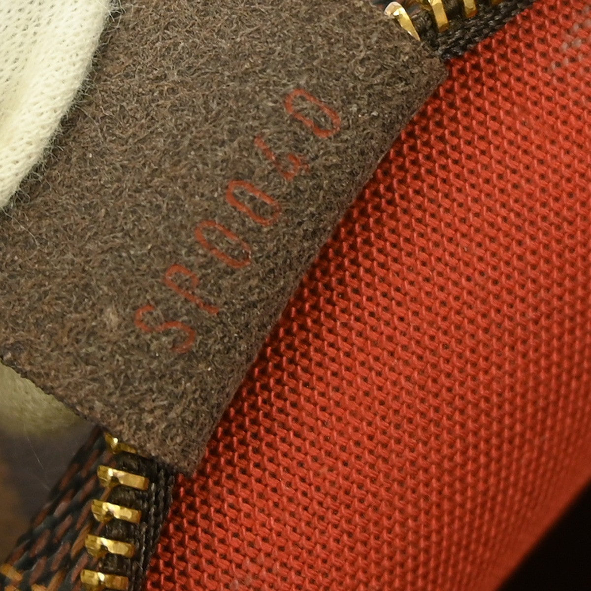 Louis Vuitton Trousse Make Up Bag Damier Canvas