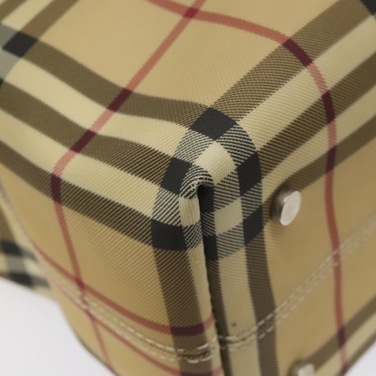 Burberry Nova Check Tote canvas check pattern
