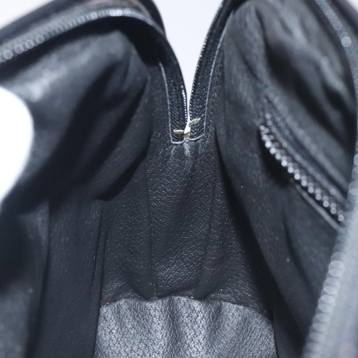 Celine Circle Logo Handbag Leather