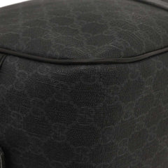 Gucci Vintage Duffle Bag GG Coated Canvas