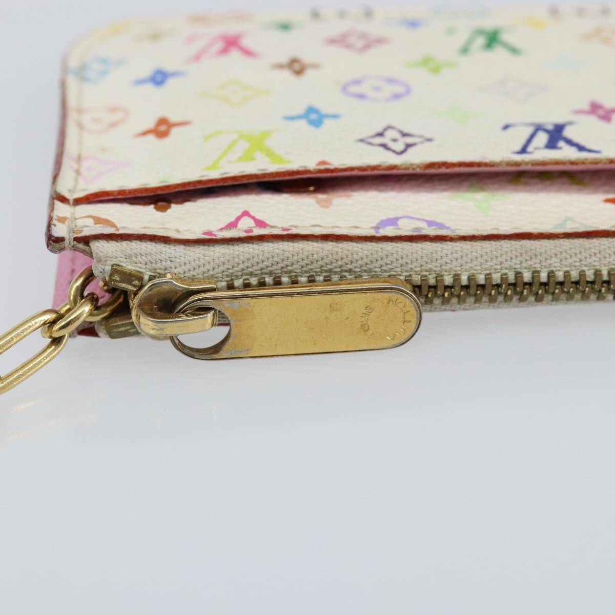 Louis Vuitton Pochette clés NM Monogram Multicolor Canvas