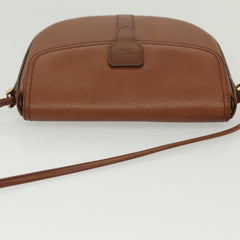 Burberry Flap Shoulder Bag Leather