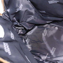 Versace Vintage Sun Zip Satchel Embossed Leather