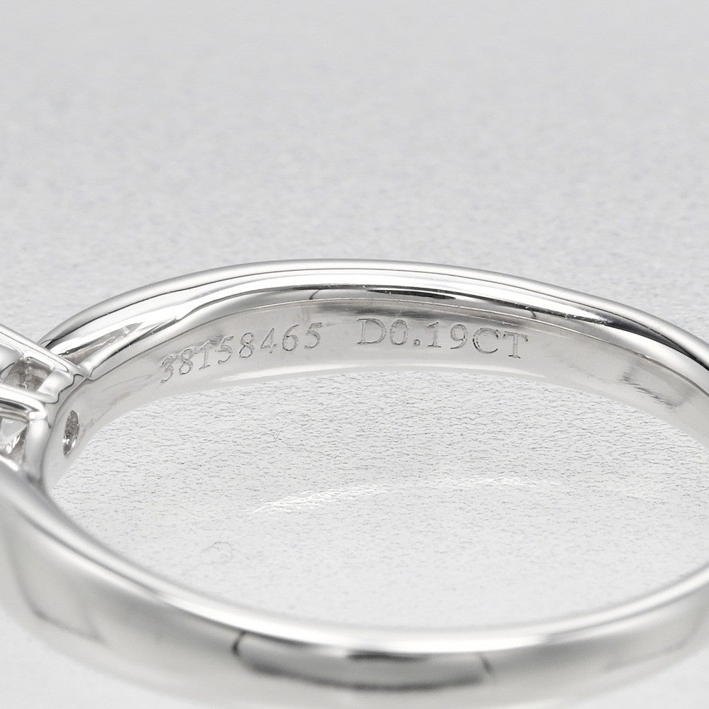 Tiffany & Co. Harmony Solitaire Ring Platinum with RBC Diamond