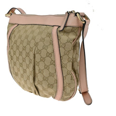 Gucci D-Ring Shoulder Bag (Outlet) GG Canvas