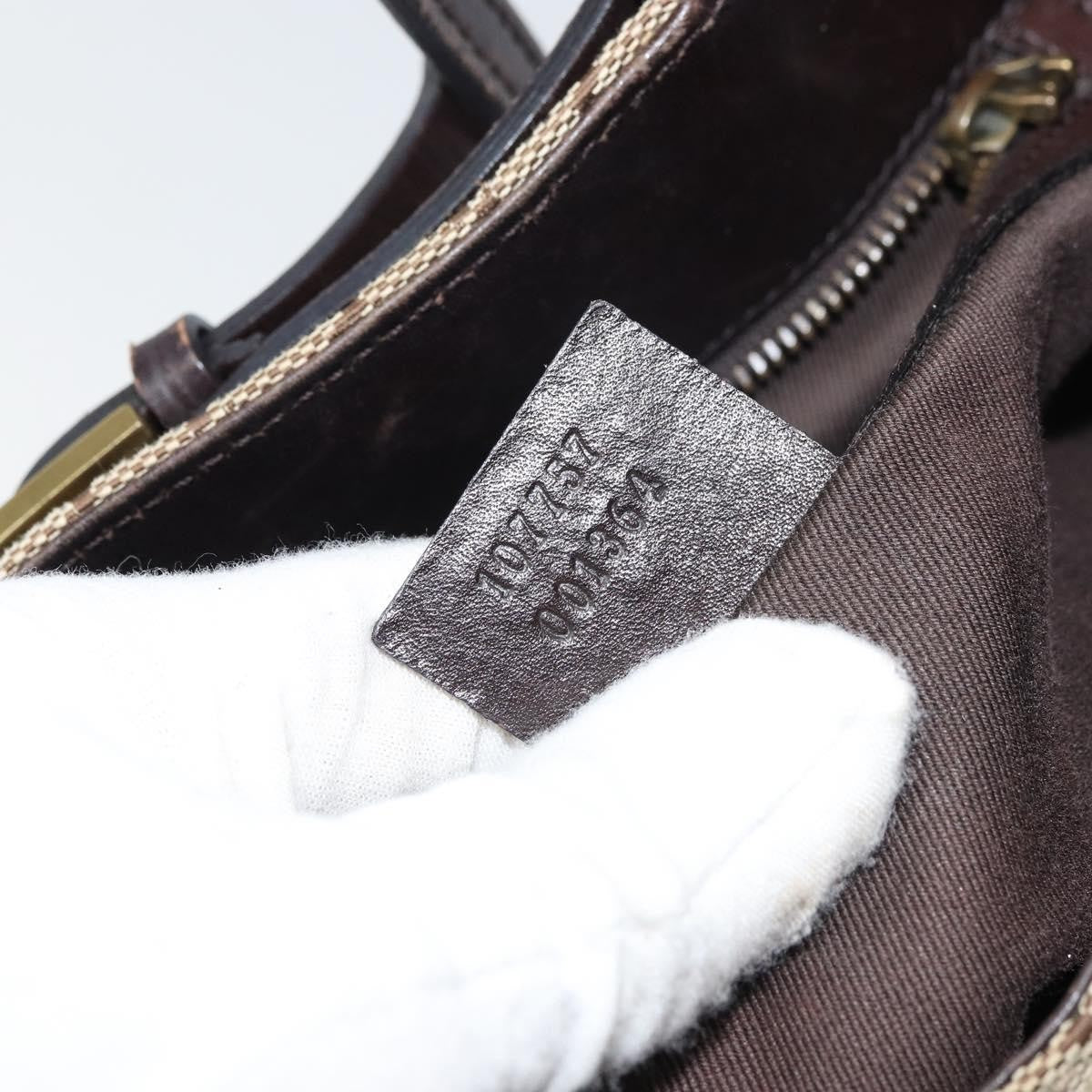 Gucci Belted Bucket Tote GG Canvas with Leather