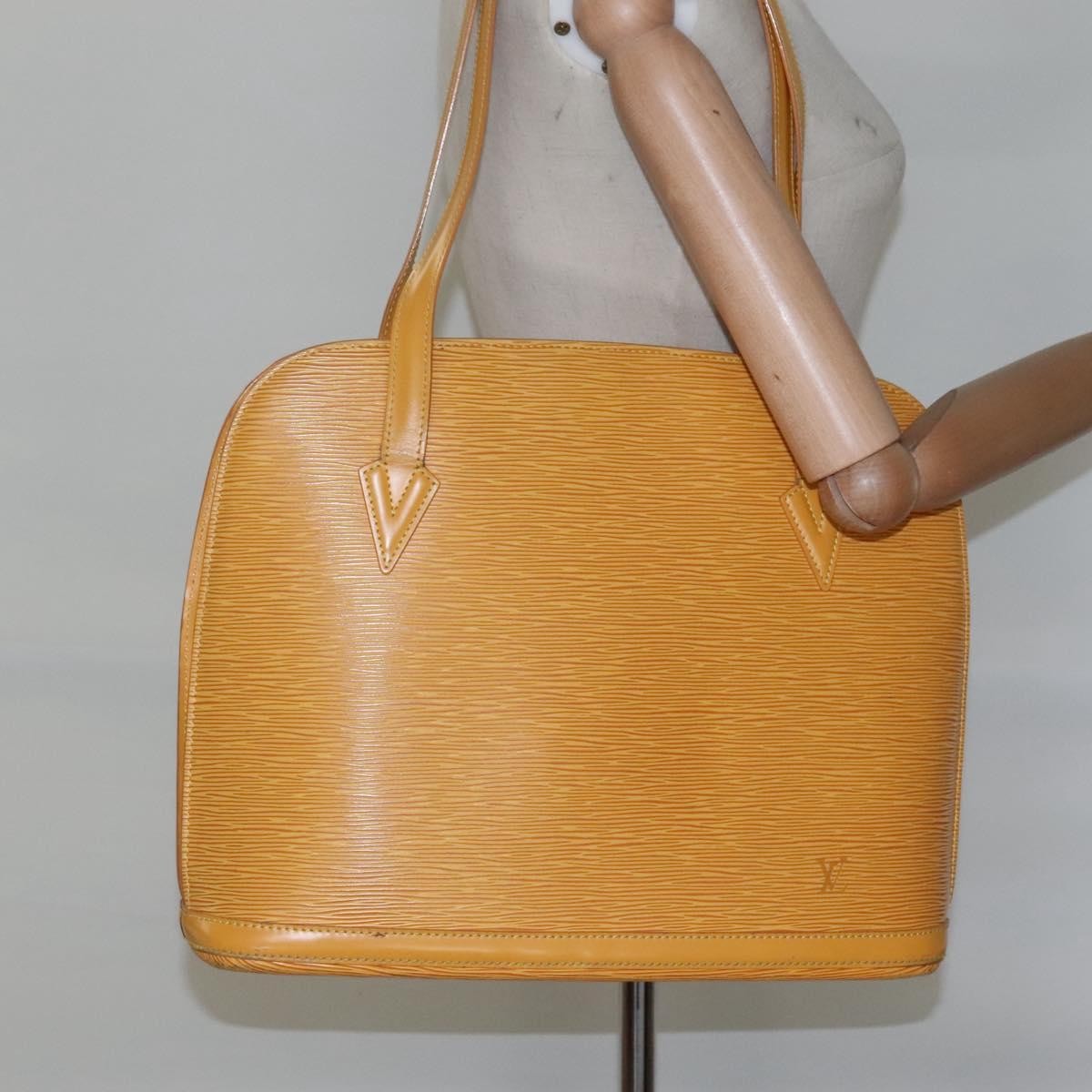 Louis Vuitton Lussac Handbag Epi Leather