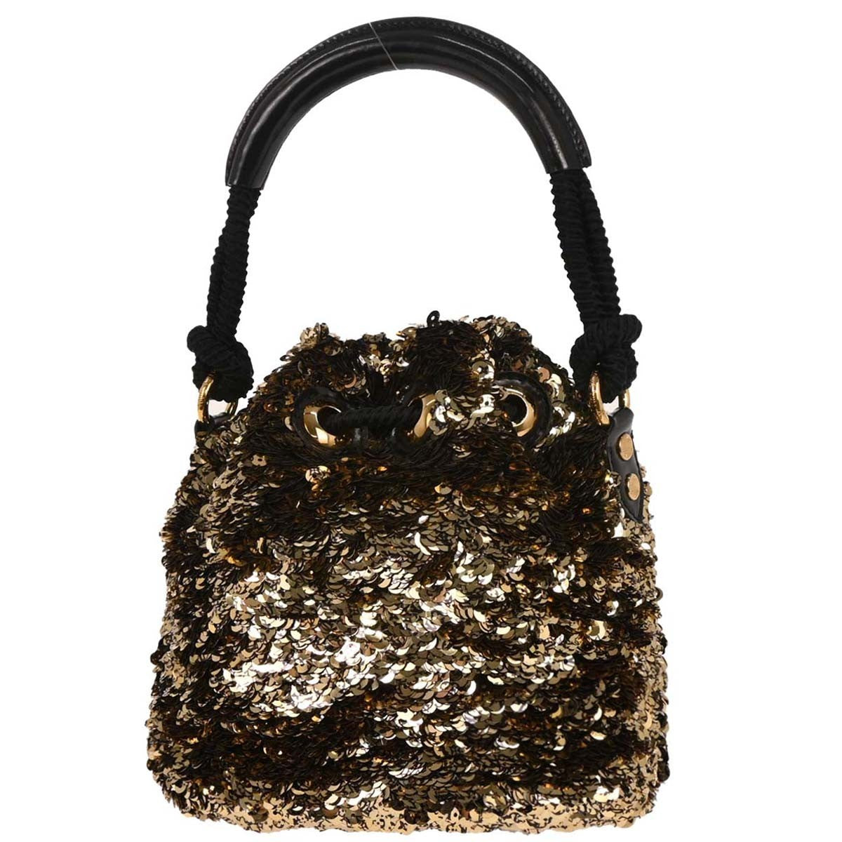 Louis Vuitton Noe Rococo Handbag Sequins