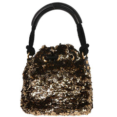 Louis Vuitton Noe Rococo Handbag Sequins