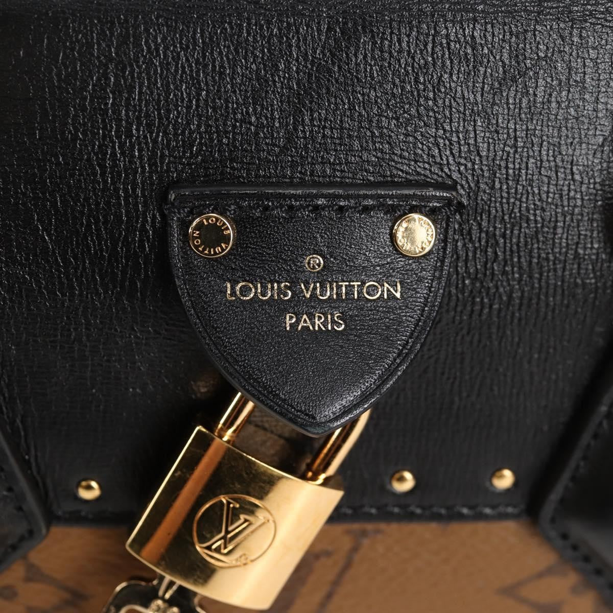 Louis Vuitton City Malle Handbag Reverse Monogram Canvas and Leather