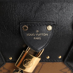 Louis Vuitton City Malle Handbag Reverse Monogram Canvas and Leather
