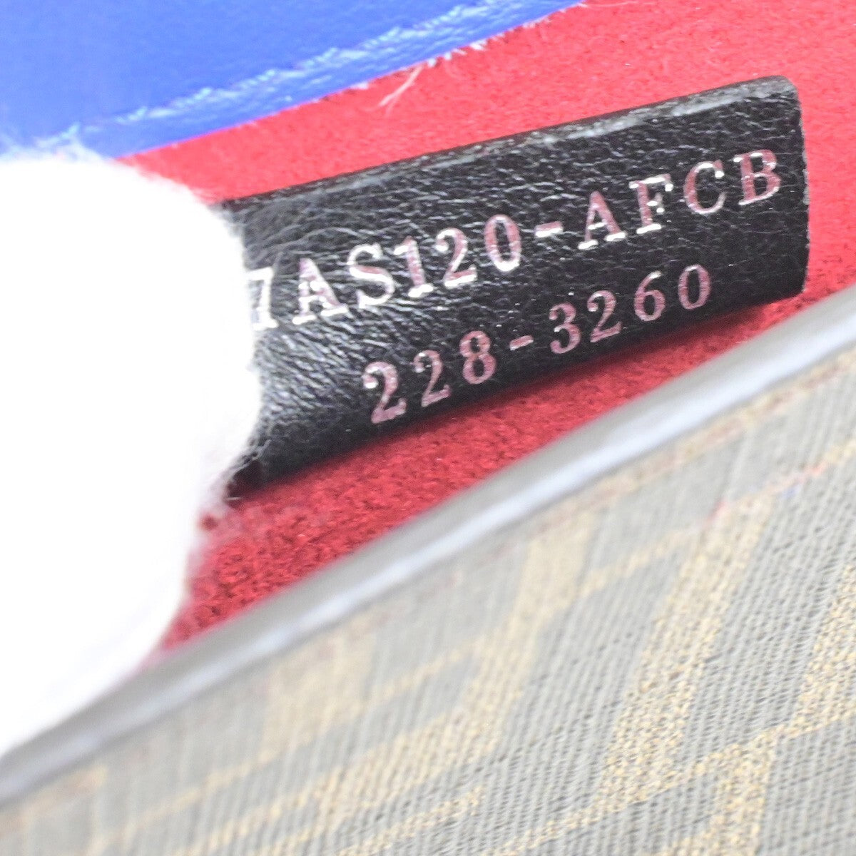 Fendi Baguette Phone Holder Canvas