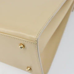 Gucci Vintage Lady Lock Top Handle Bag Leather