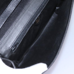 Celine Vintage Circle Logo Crossbody Bag Leather