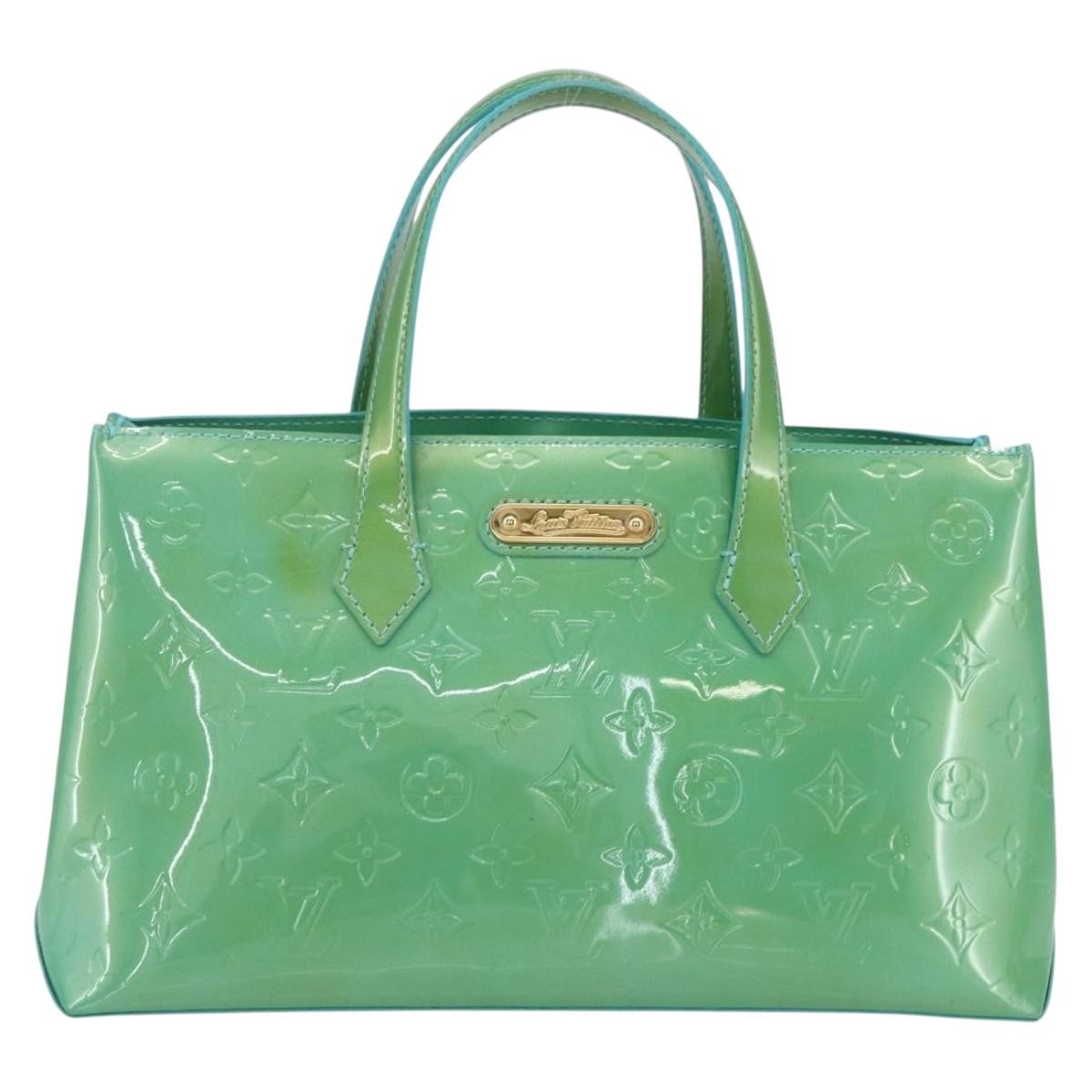 Louis Vuitton Wilshire Handbag Monogram Vernis