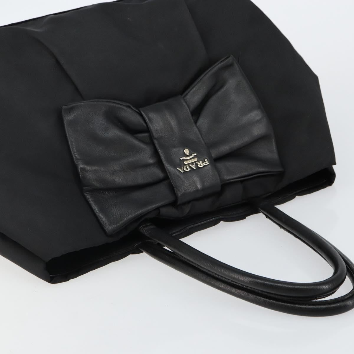 Prada Bow Tote Tessuto with Leather