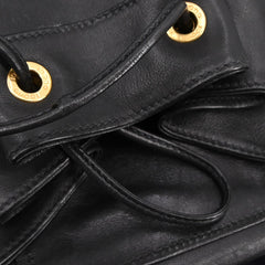 Gucci Vintage Bamboo Sling Backpack Leather