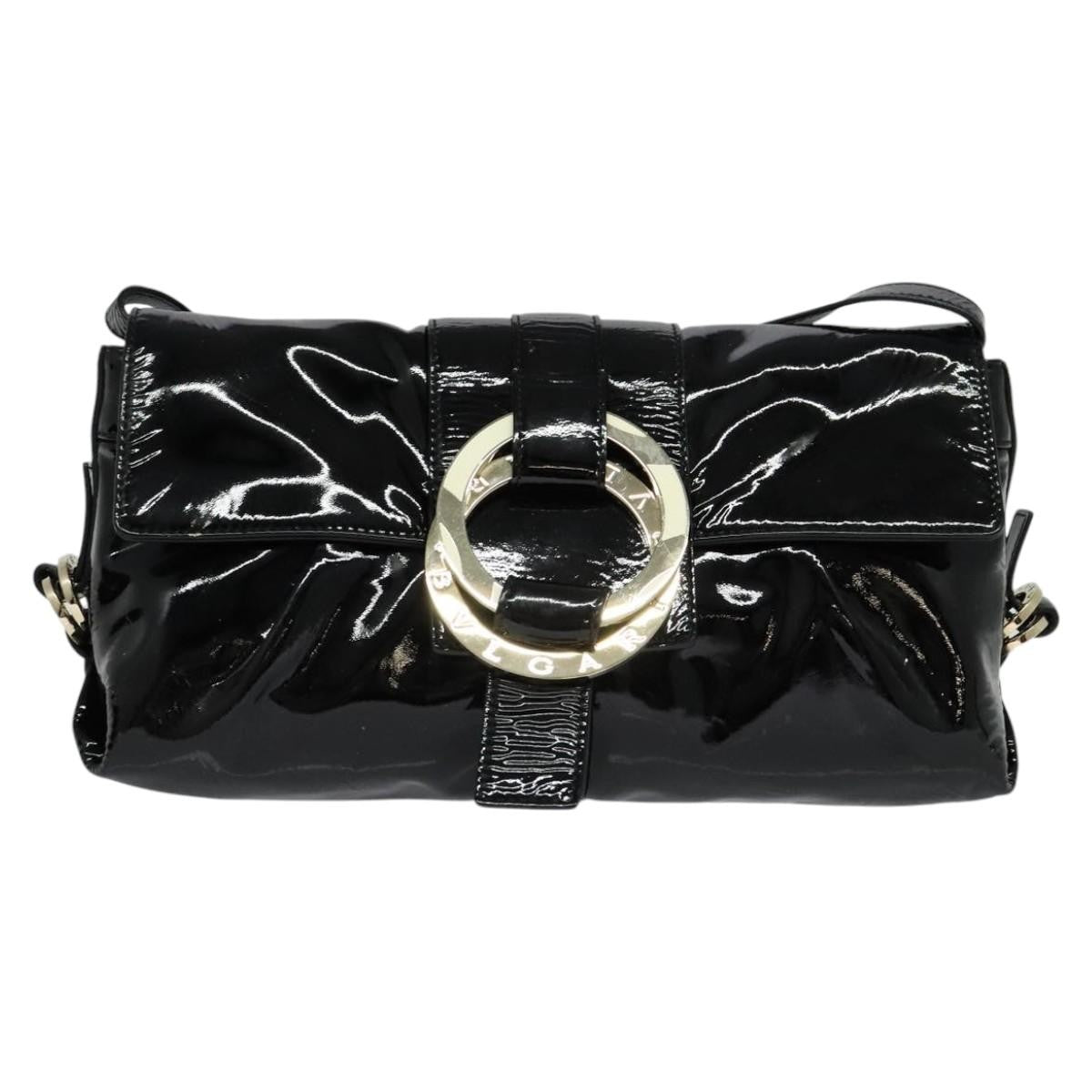 Bvlgari Chandra Flap Shoulder Bag Enamel