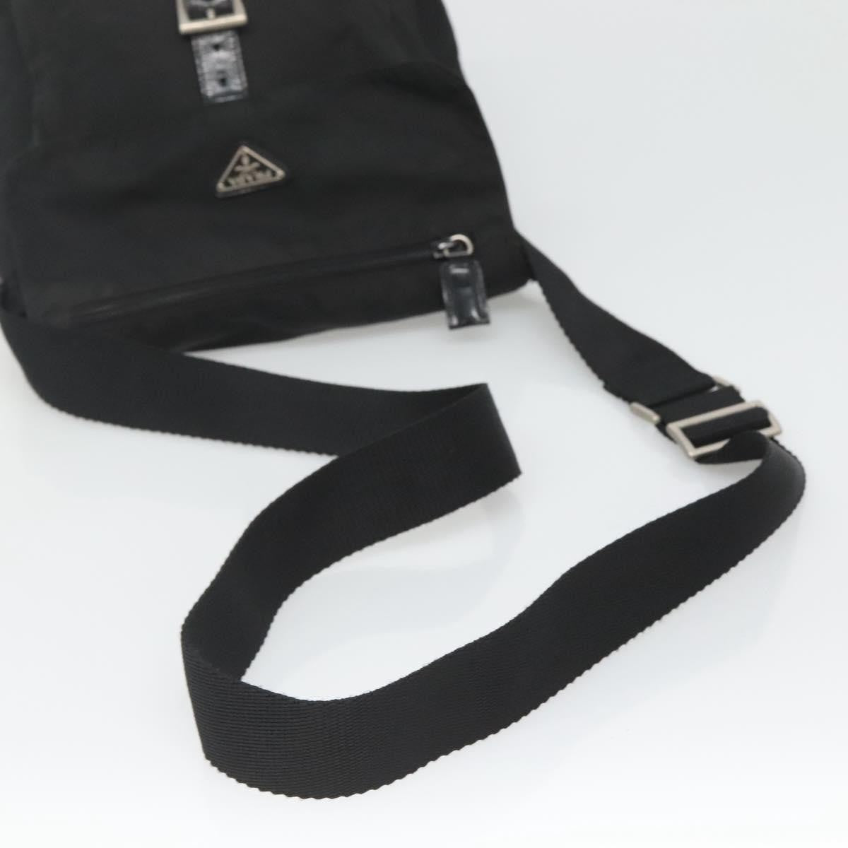 Prada Buckle Messenger Bag Tessuto