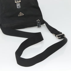 Prada Buckle Messenger Bag Tessuto