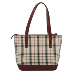 Burberry Nova Check Tote canvas check pattern