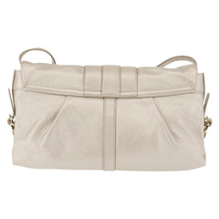 Bvlgari Chandra Flap Shoulder Bag Leather