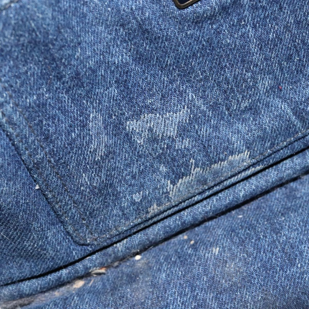 Prada Canapa Convertible Tote Denim