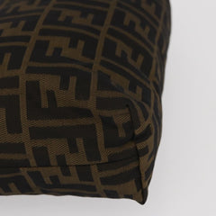 Fendi Logo Zucca Clutch PVC Leather