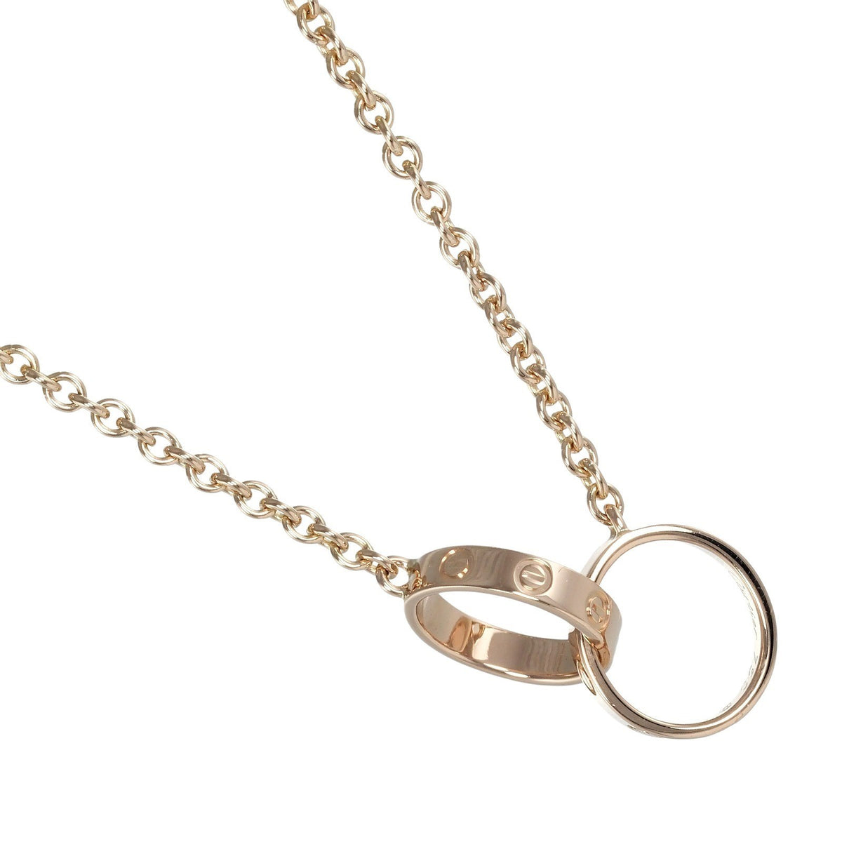 Cartier Baby Love Necklace 18K Pink gold