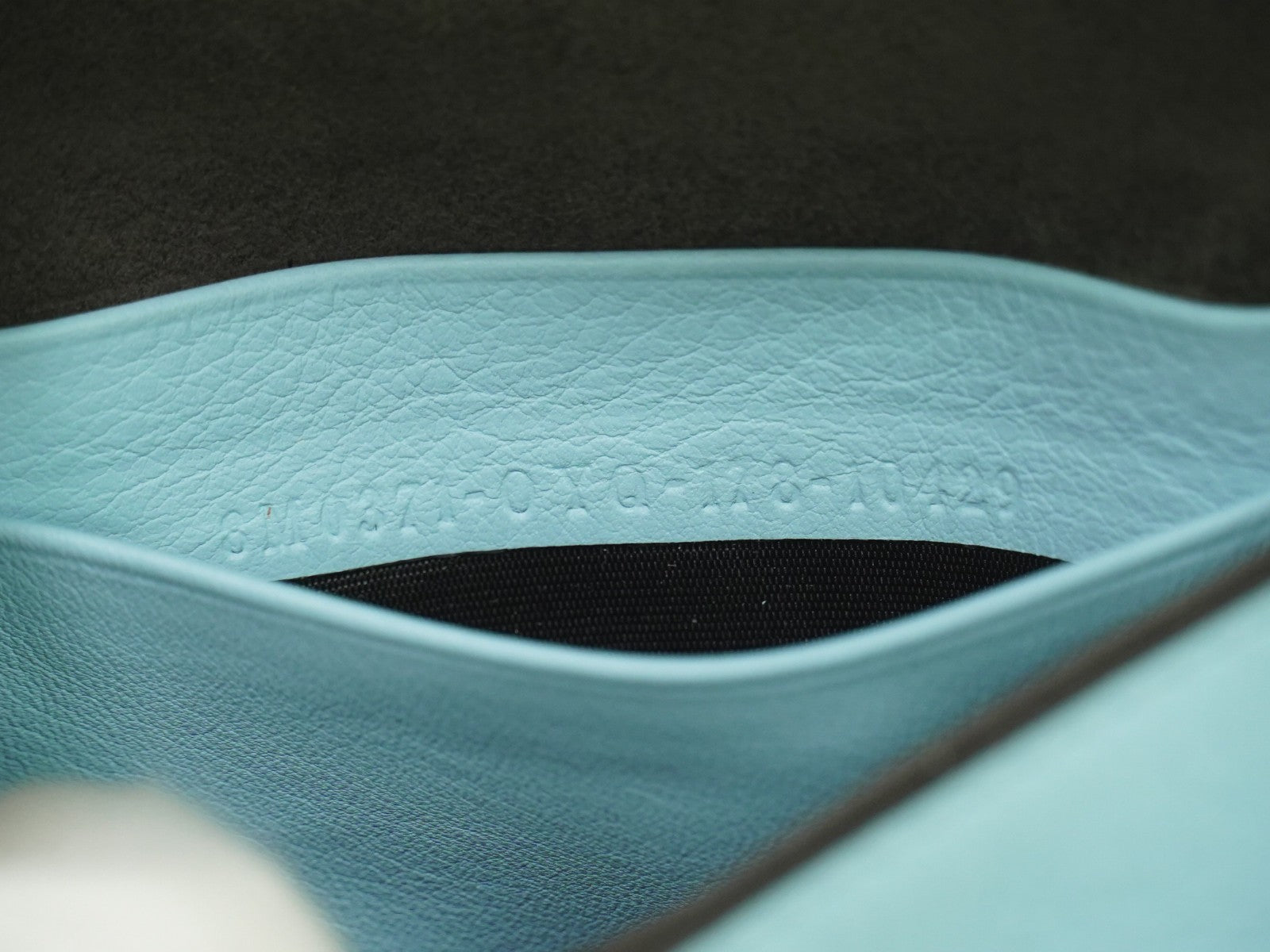 Fendi Double Baguette Embroidered Studded Leather