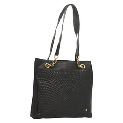 Bally Vintage Tote Bag Quilted Leather
