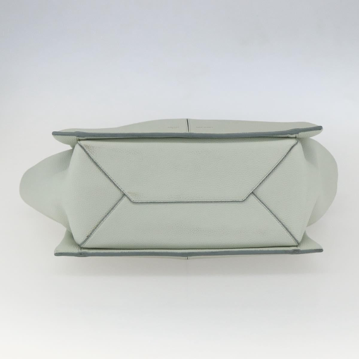 Celine Tri-Fold Shoulder Bag Grained Calfskin