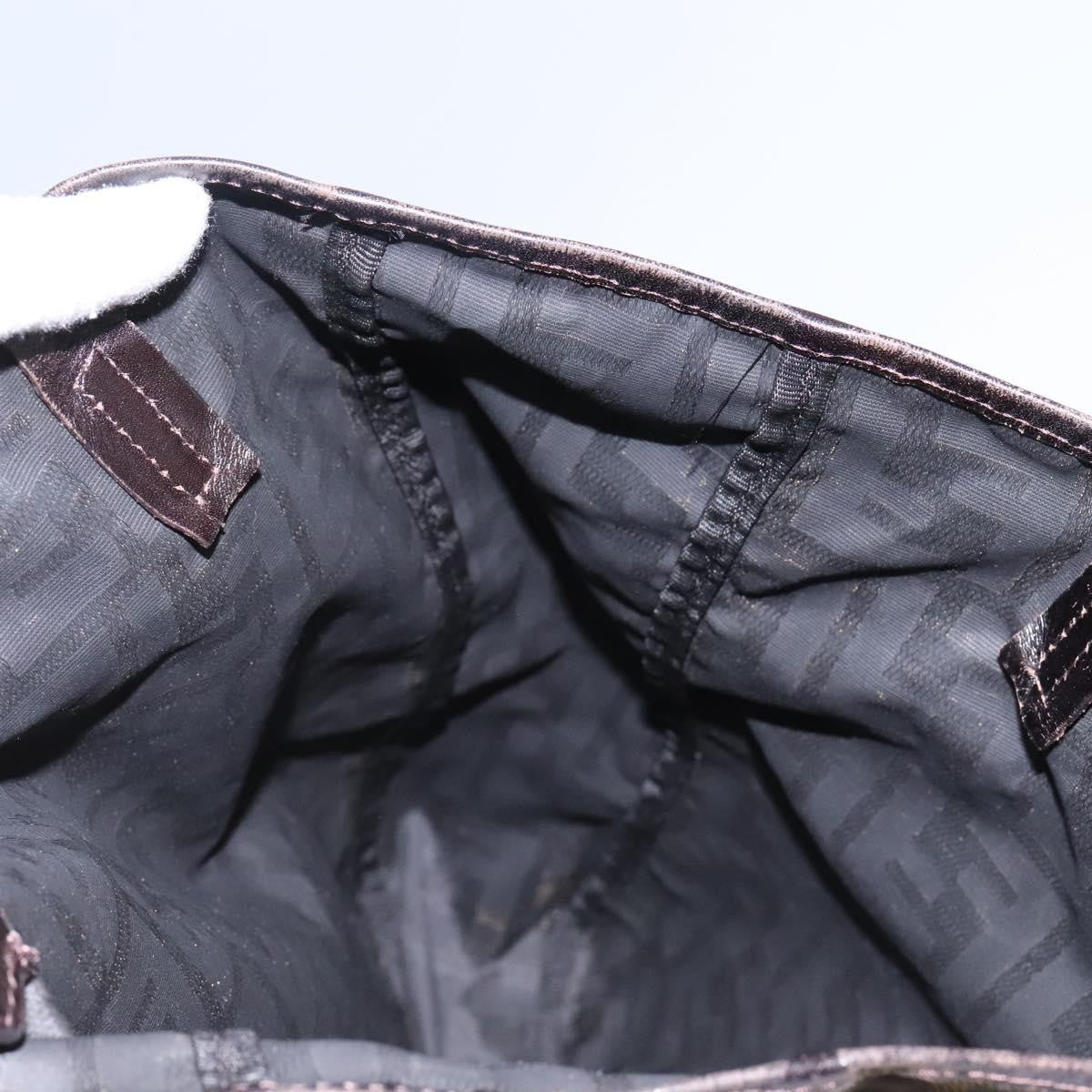 Fendi Open Shopping Tote Zucca Canvas