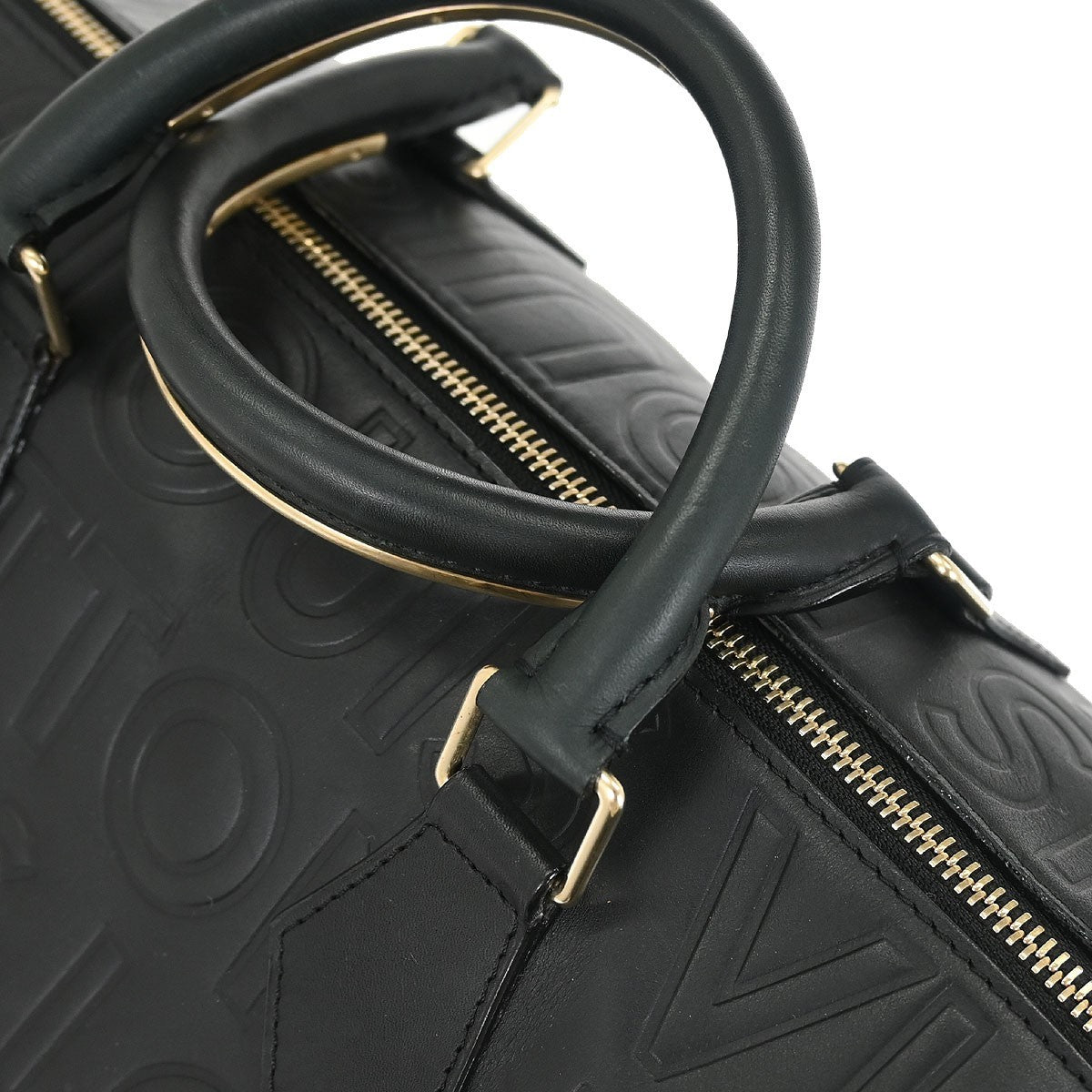 Louis Vuitton Paris Speedy Cube Bag Embossed Leather