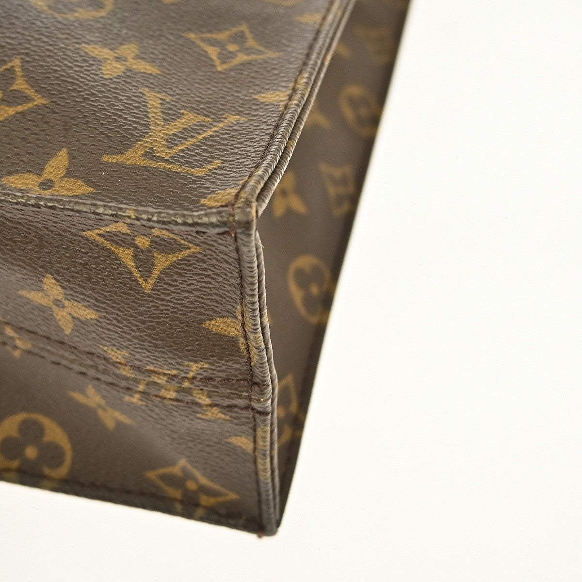 Louis Vuitton Sac Plat Bag Monogram Canvas