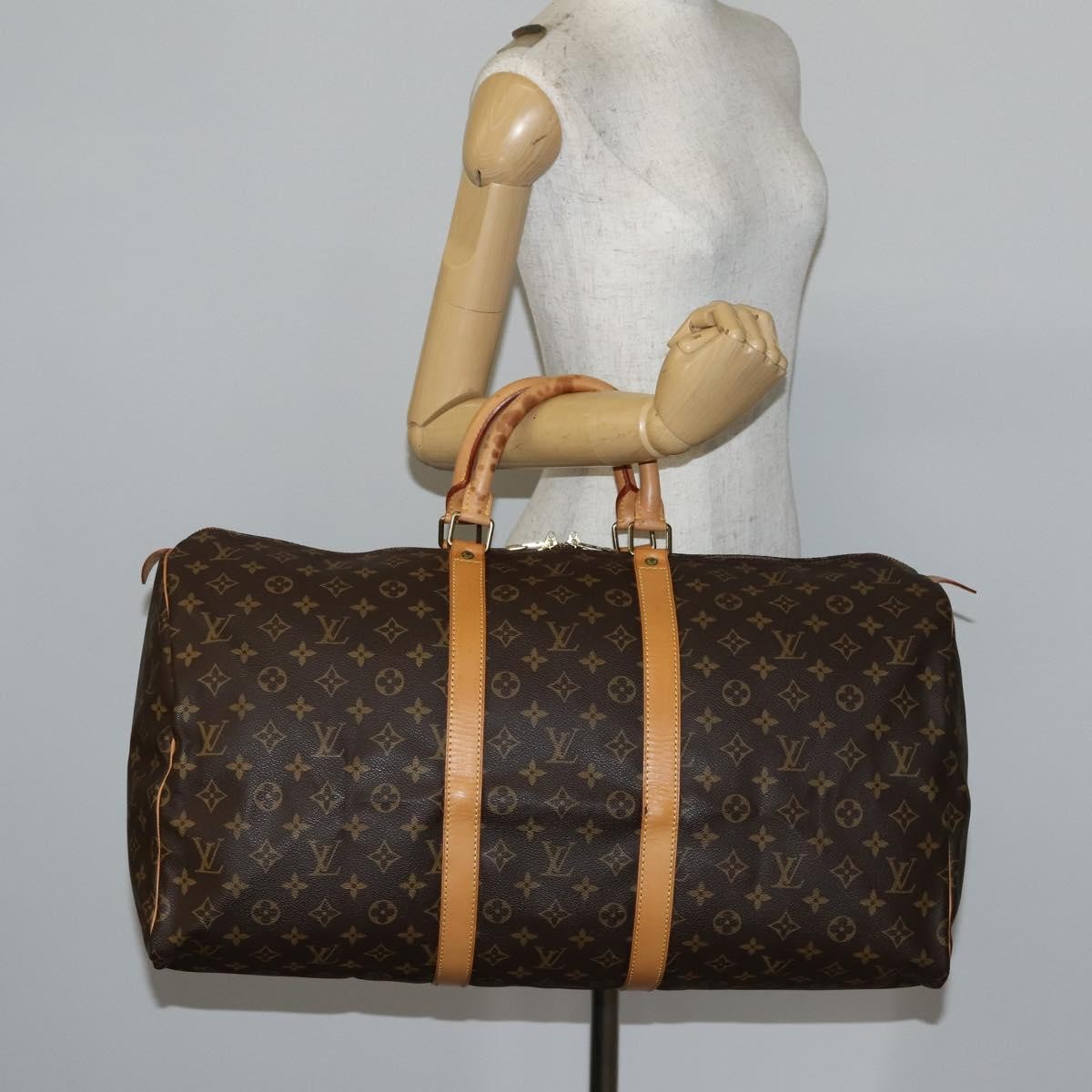 Louis Vuitton Keepall Bag Monogram Canvas