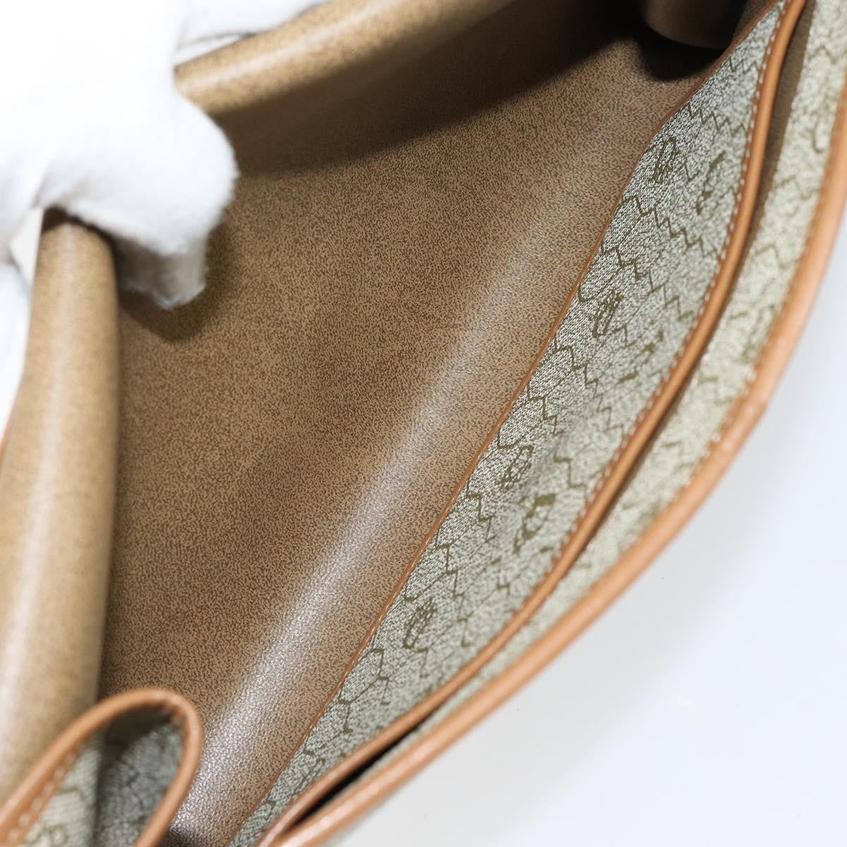 Christian Dior Vintage Honeycomb chain Canvas