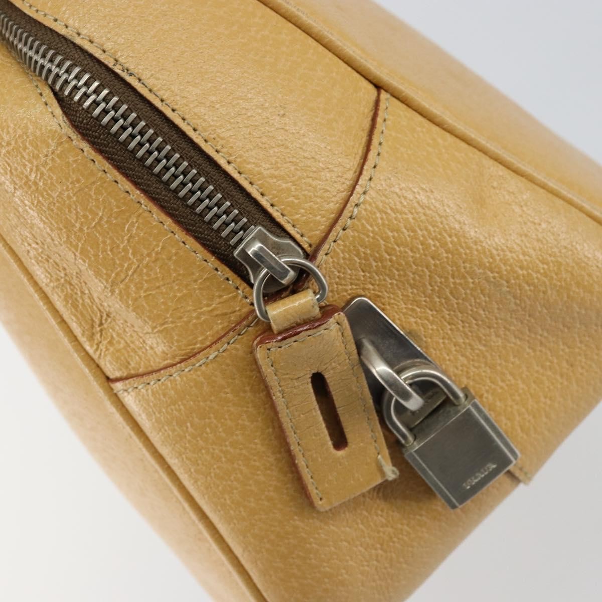 Prada Bauletto Bag Leather