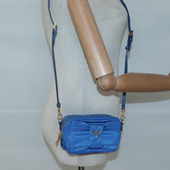 Prada Bow Camera Crossbody Bag Tessuto