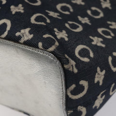 Celine C Sulky Shoulder bag Canvas and Leather