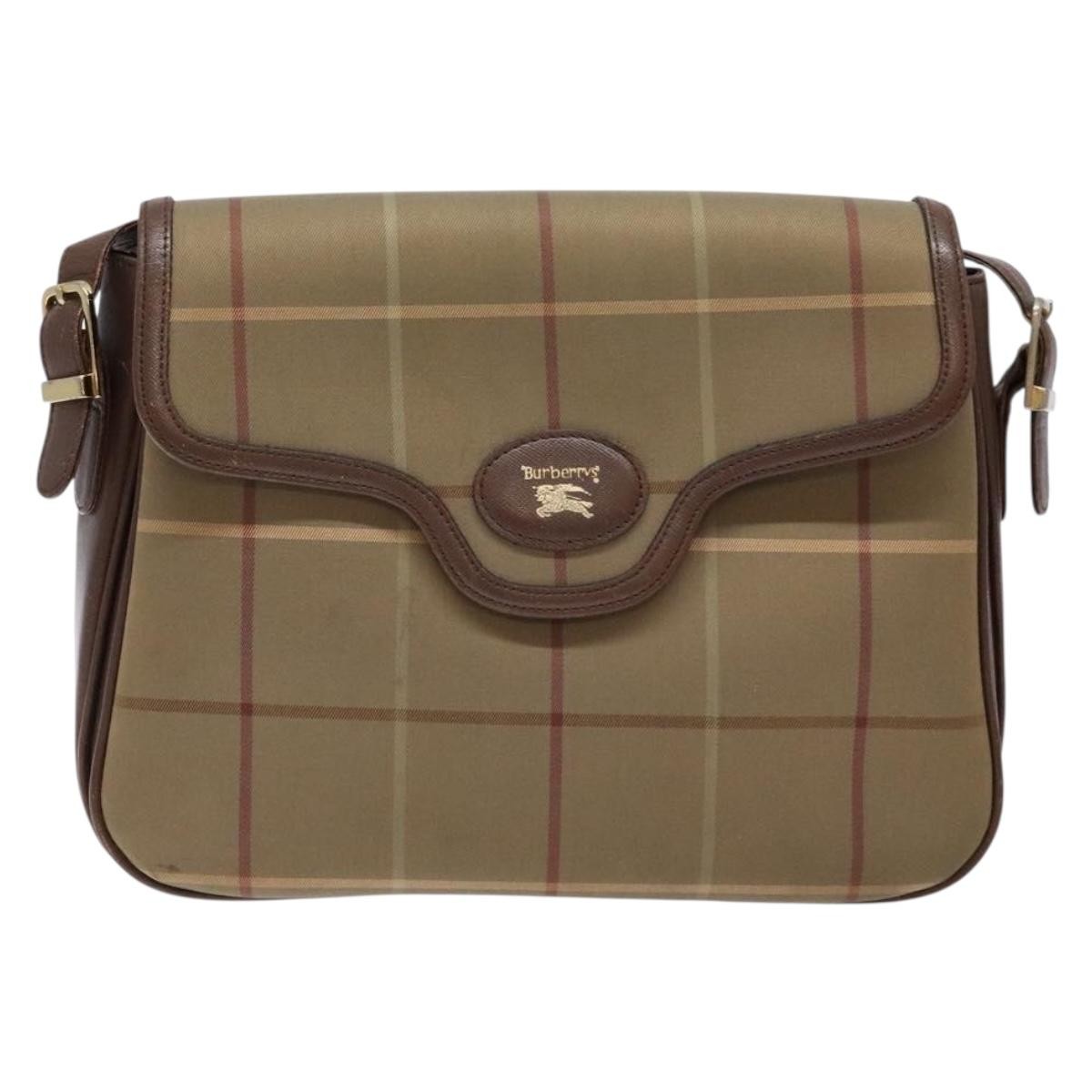 Burberry Nova check Shoulder bag Canvas