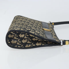 Christian Dior Vintage Trotter Shoulder Bag Canvas