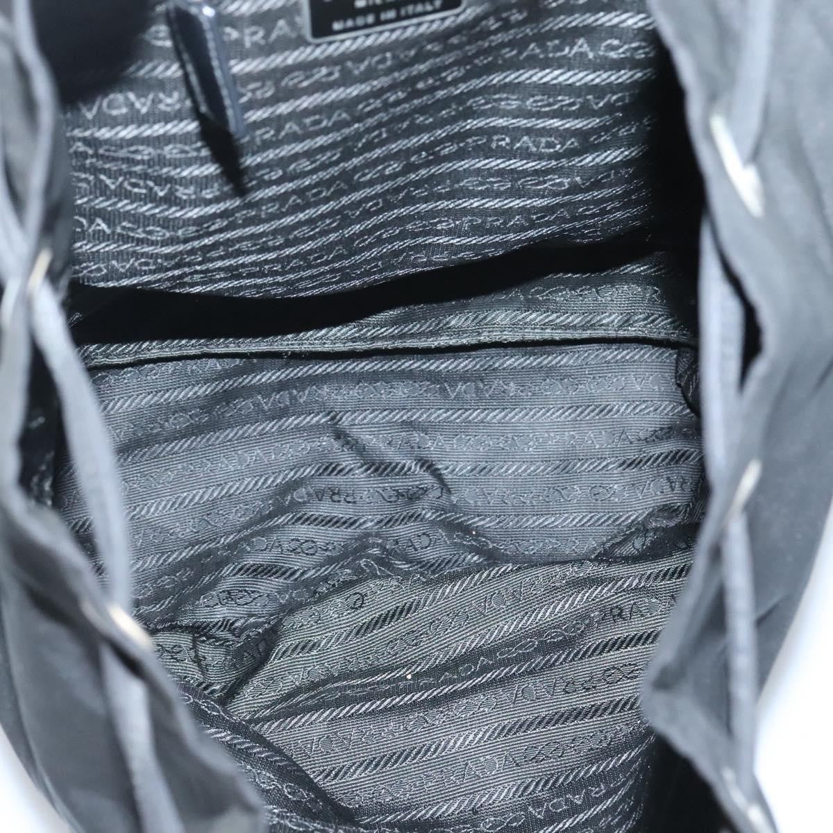 Prada Buckle Backpack Quilted Tessuto