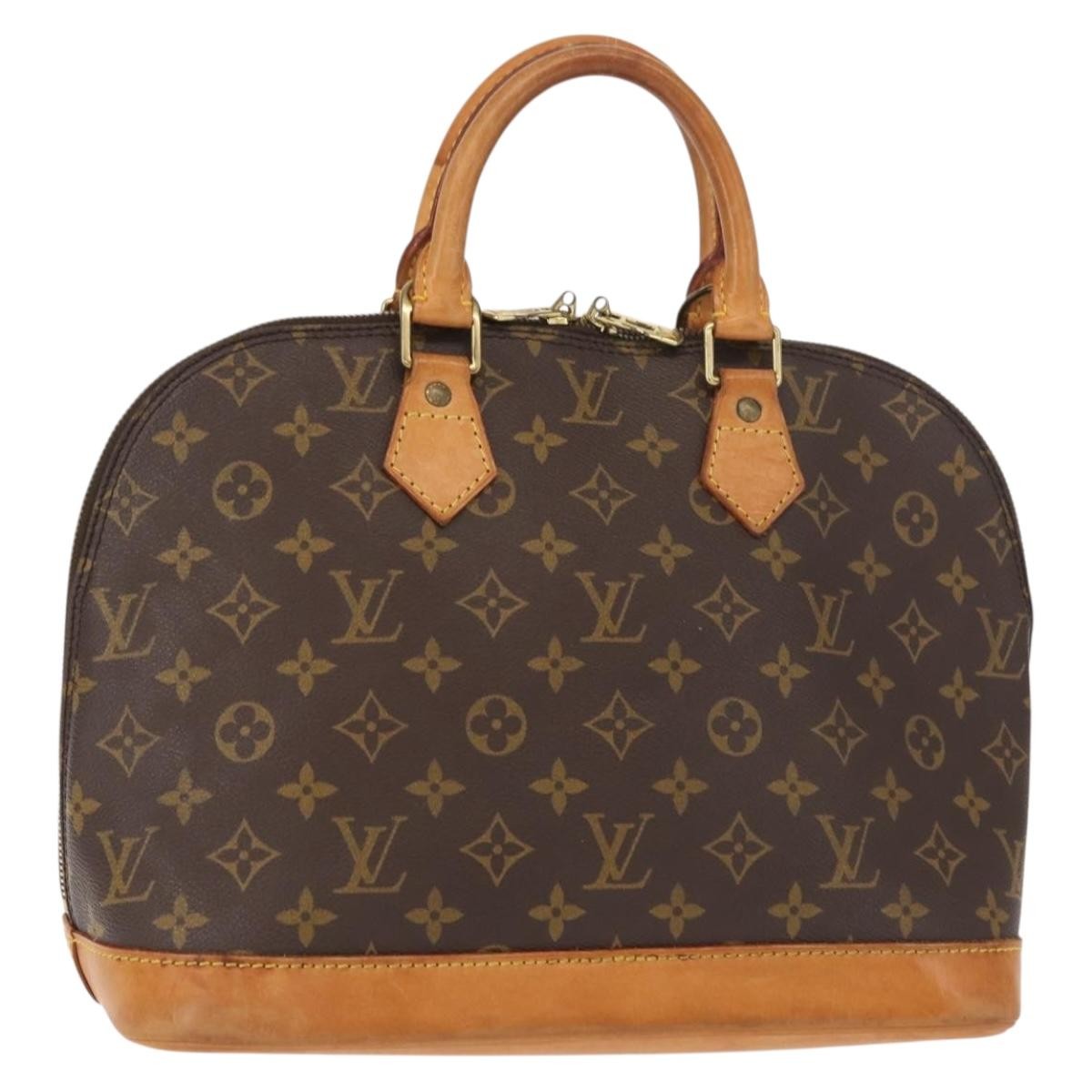Louis Vuitton Alma Handbag Monogram Canvas