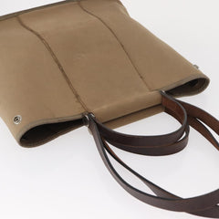 Hermes Cabag Elan Toile and Leather