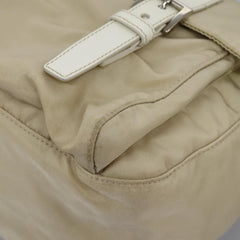 Prada Double Buckle Flap Messenger Bag Tessuto